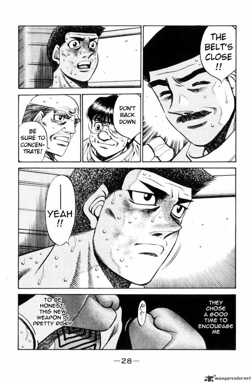 Hajime no Ippo – The First Step chapter 454 page 6