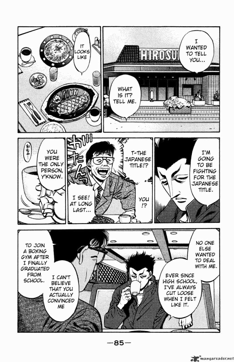 Hajime no Ippo – The First Step chapter 467 page 7