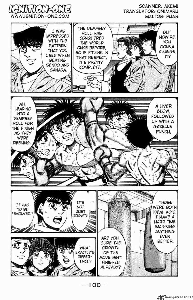 Hajime no Ippo – The First Step chapter 468 page 2
