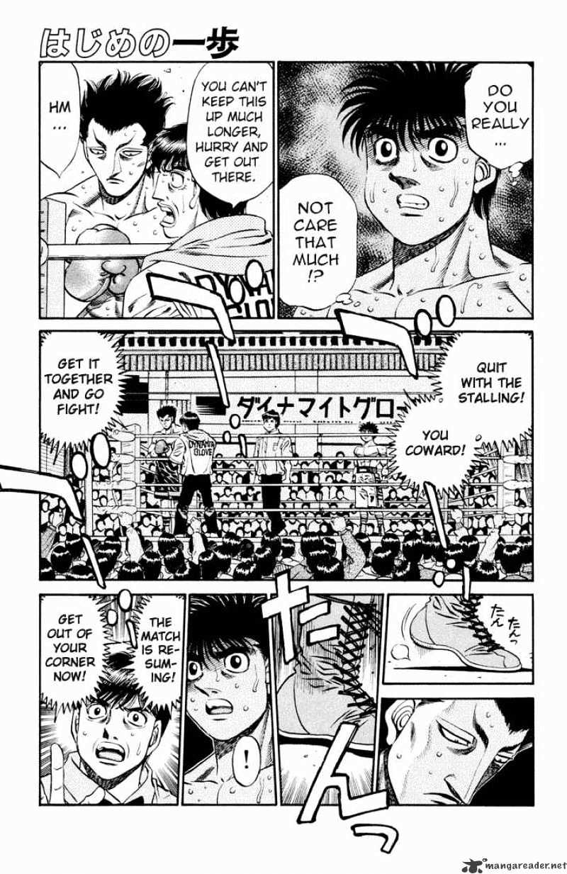 Hajime no Ippo – The First Step chapter 485 page 1