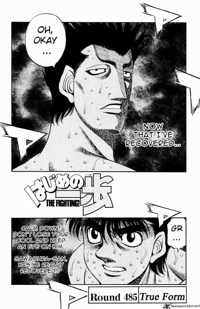 Hajime no Ippo – The First Step chapter 485 page 2