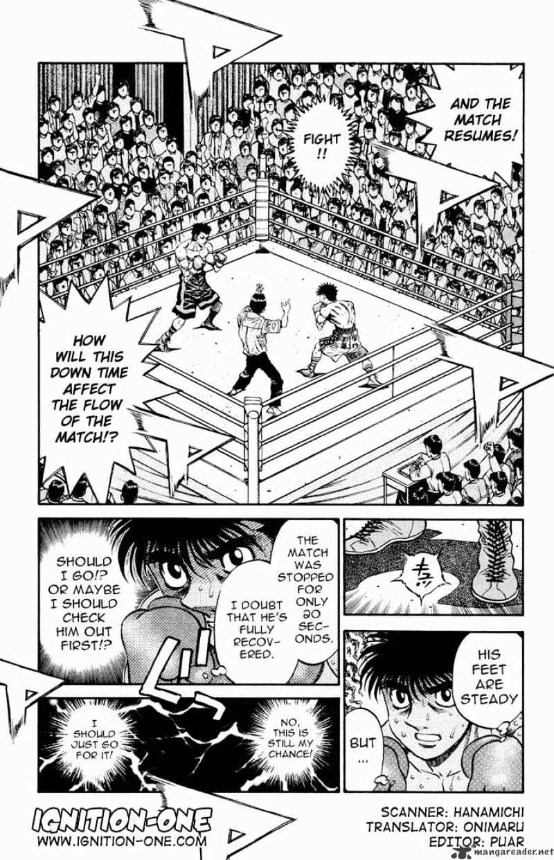 Hajime no Ippo – The First Step chapter 485 page 3