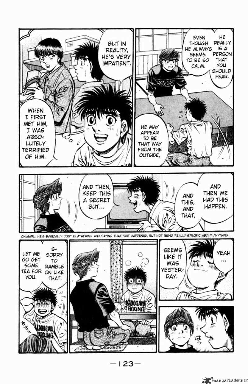 Hajime no Ippo – The First Step chapter 509 page 17