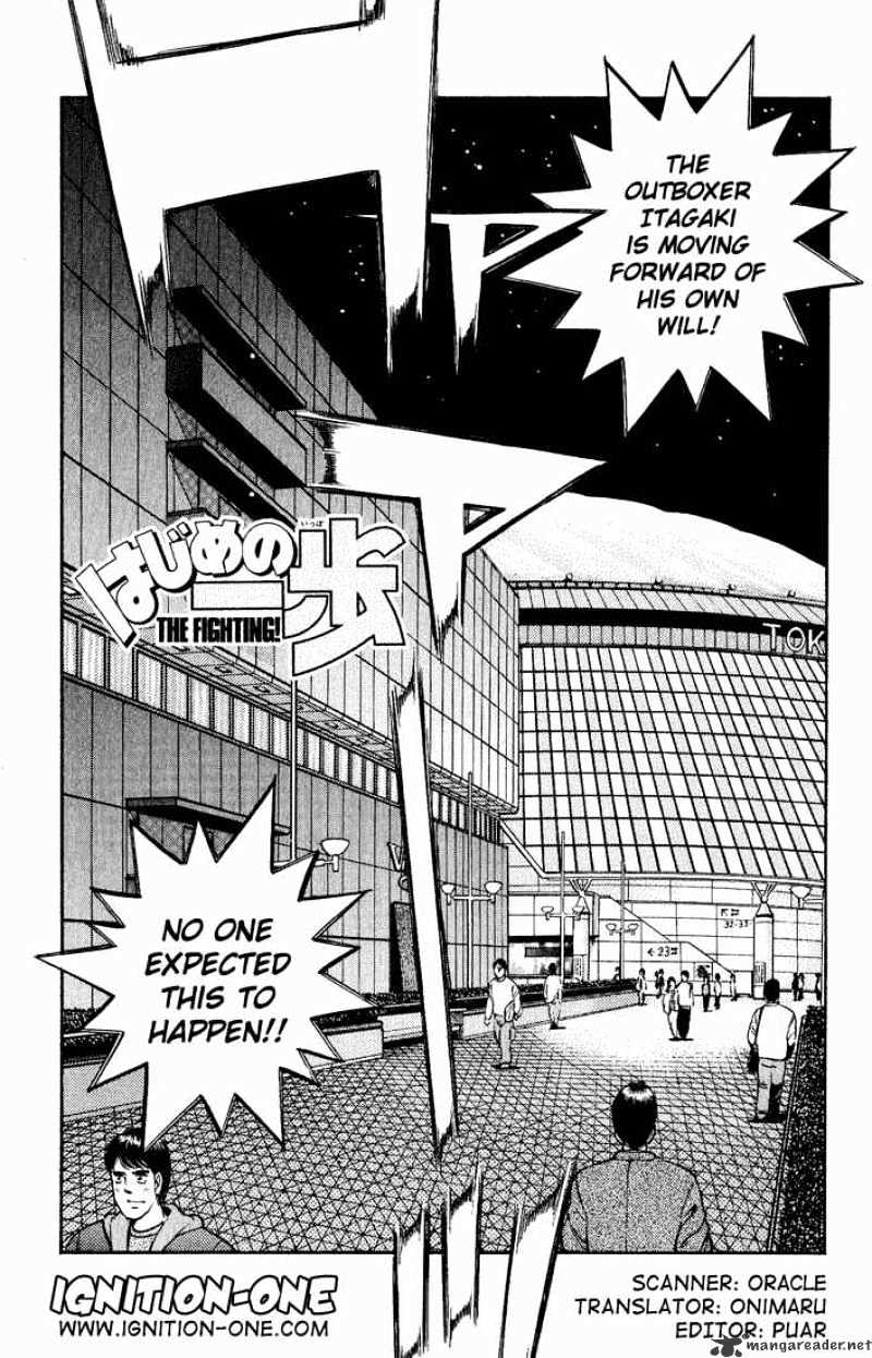 Hajime no Ippo – The First Step chapter 602 page 1