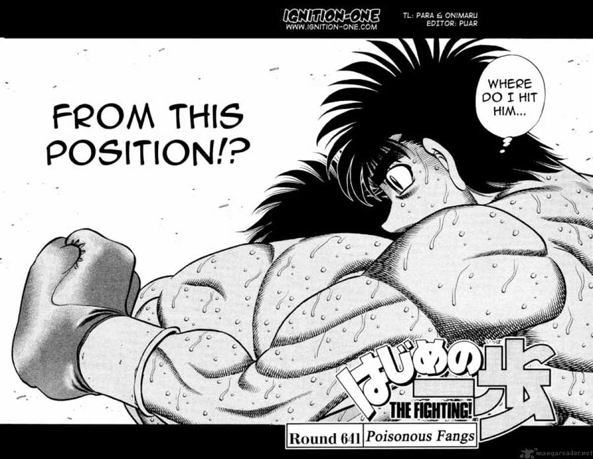 Hajime no Ippo – The First Step chapter 641 page 2
