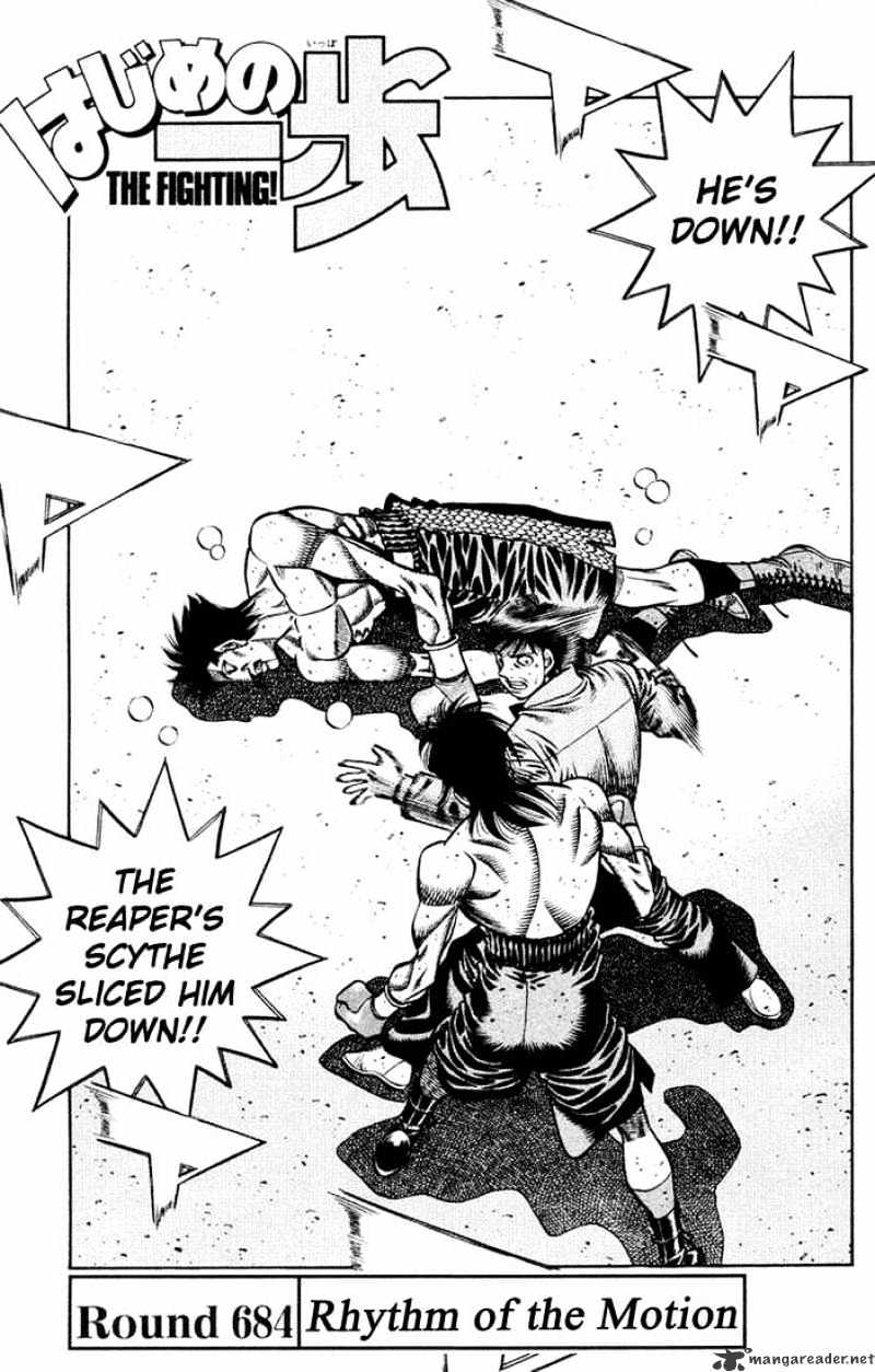 Hajime no Ippo – The First Step chapter 684 page 1