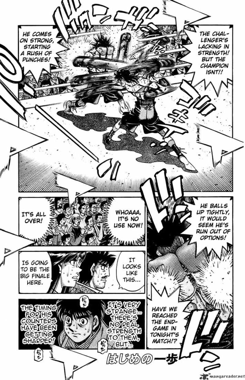 Hajime no Ippo – The First Step chapter 694 page 1
