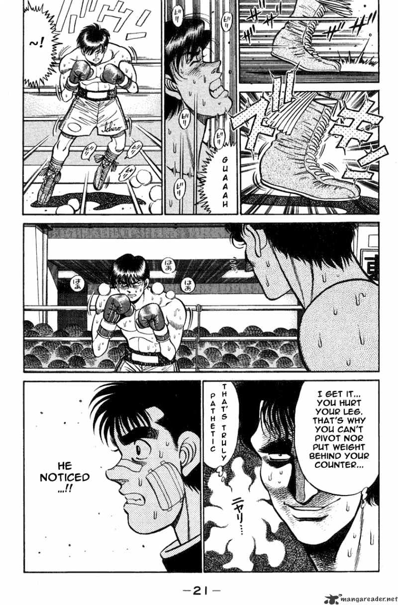 Hajime no Ippo – The First Step chapter 70 page 21