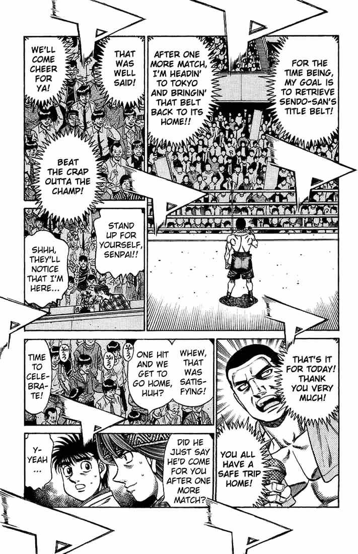 Hajime no Ippo – The First Step chapter 705 page 17