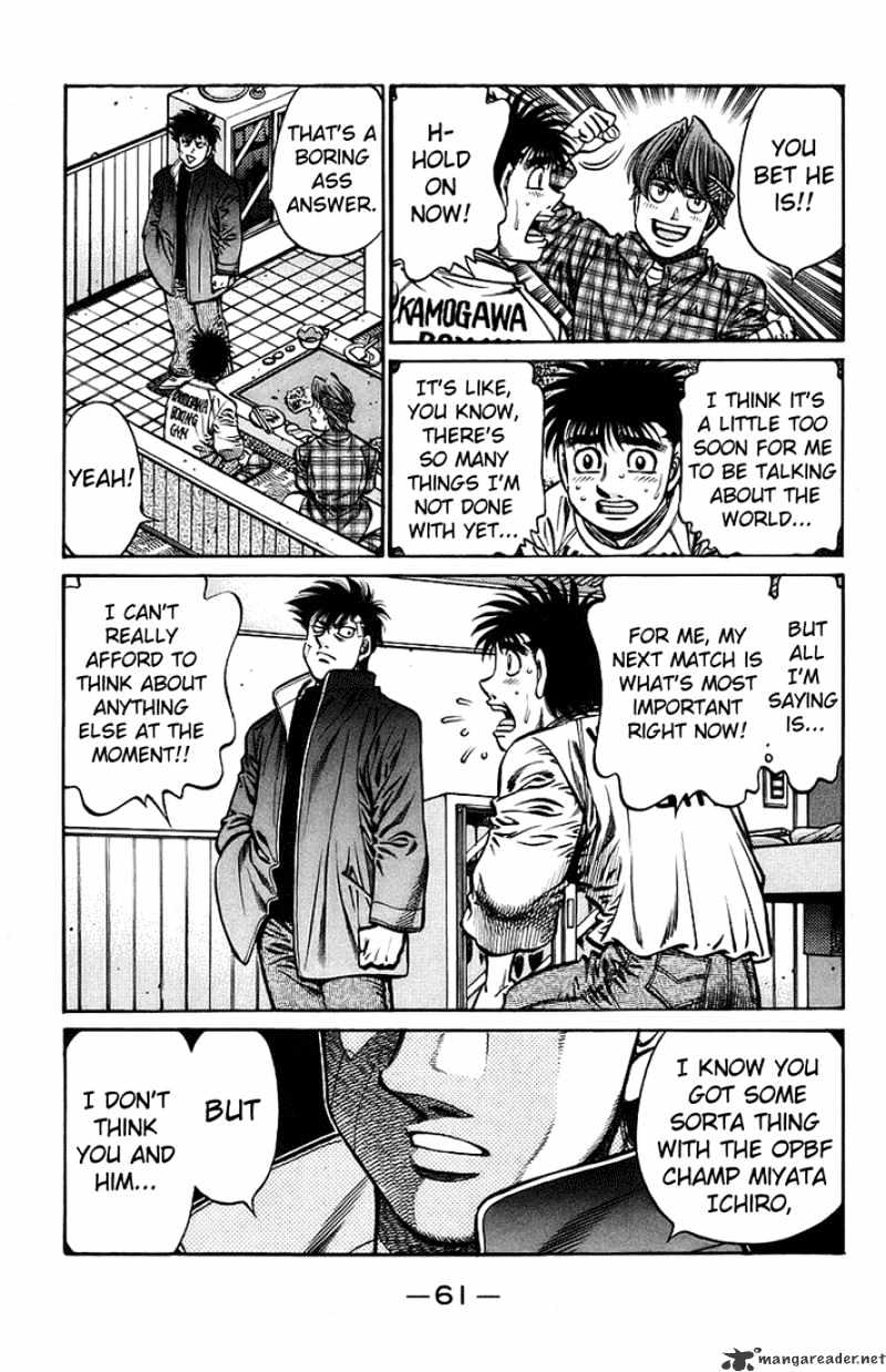 Hajime no Ippo – The First Step chapter 707 page 5