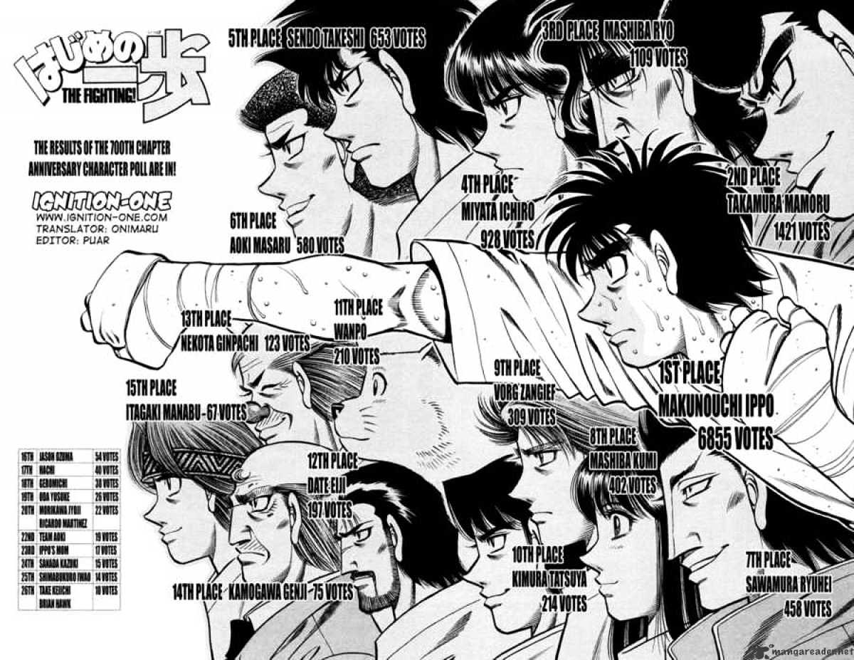 Hajime no Ippo – The First Step chapter 710 page 2