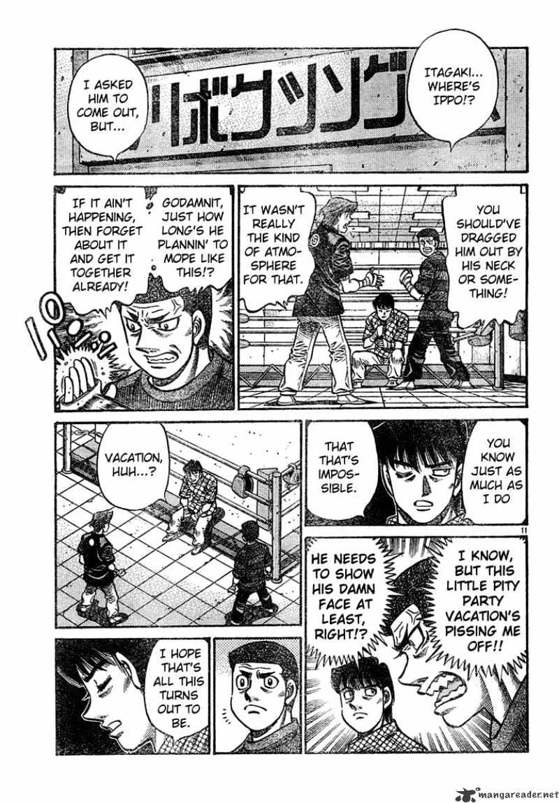 Hajime no Ippo – The First Step chapter 724 page 11