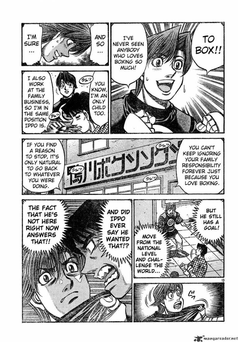 Hajime no Ippo – The First Step chapter 724 page 13
