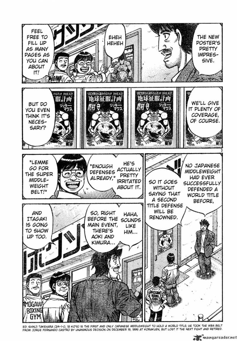 Hajime no Ippo – The First Step chapter 724 page 3