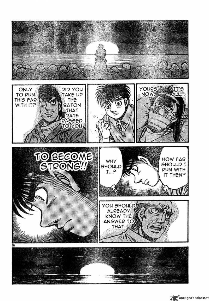 Hajime no Ippo – The First Step chapter 725 page 10