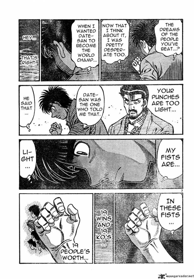 Hajime no Ippo – The First Step chapter 725 page 7