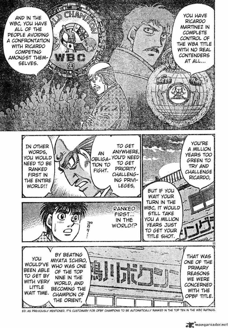 Hajime no Ippo – The First Step chapter 726 page 11