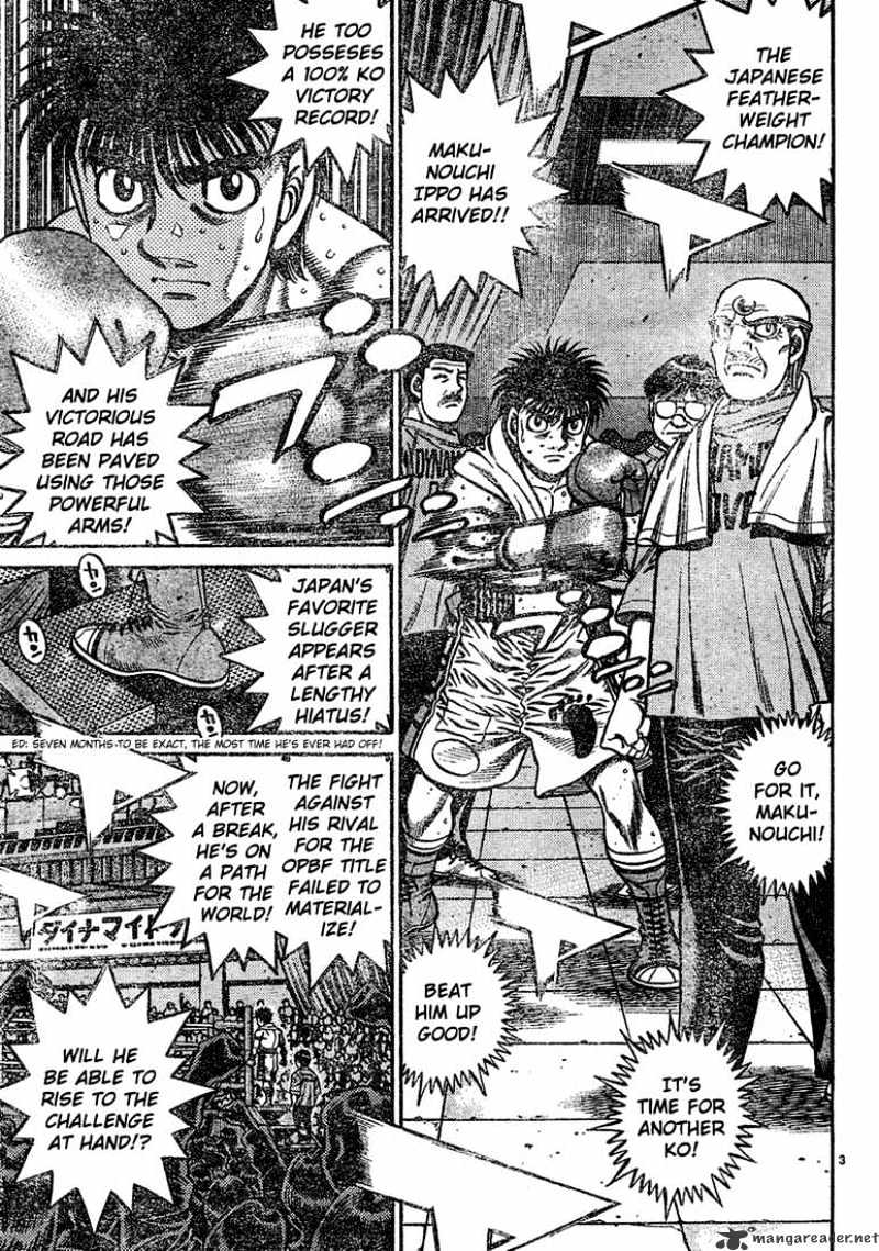 Hajime no Ippo – The First Step chapter 729 page 3