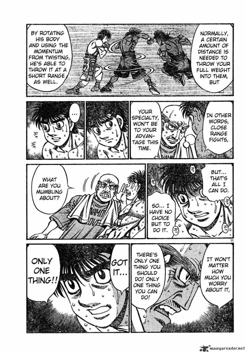 Hajime no Ippo – The First Step chapter 732 page 11