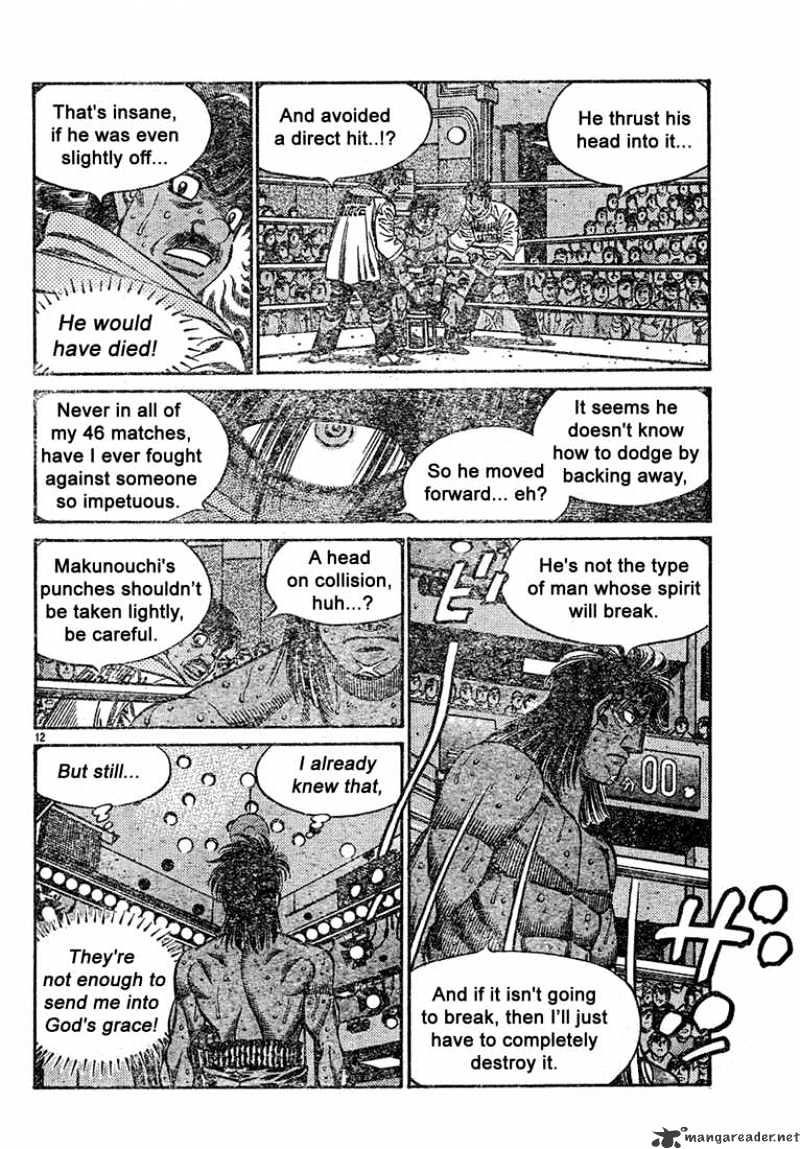Hajime no Ippo – The First Step chapter 732 page 12