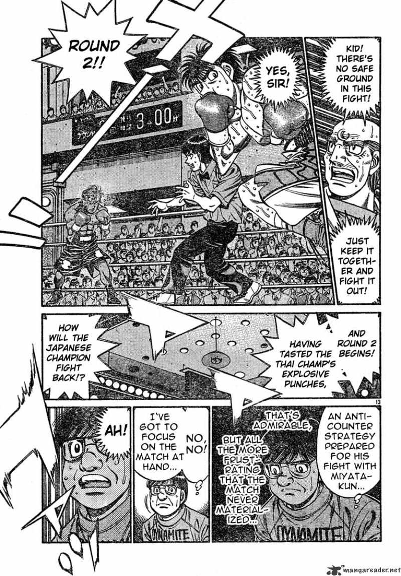 Hajime no Ippo – The First Step chapter 732 page 13