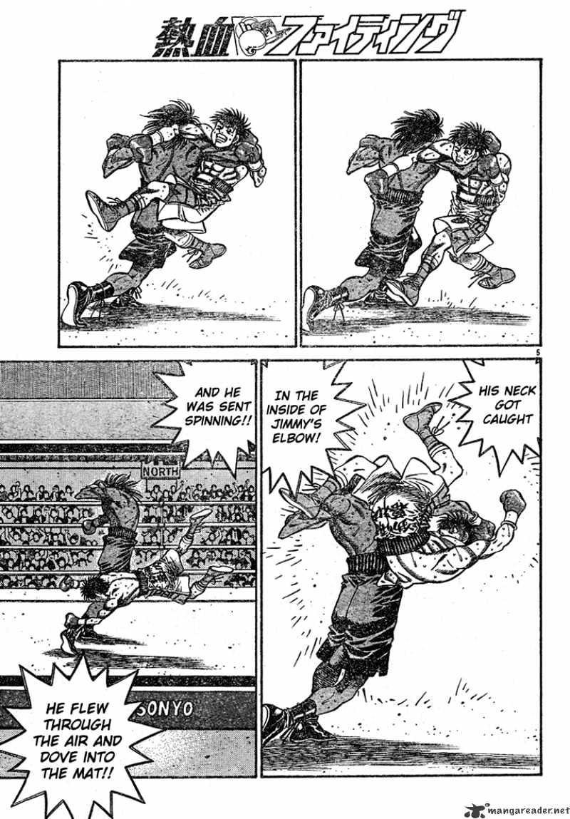 Hajime no Ippo – The First Step chapter 732 page 5