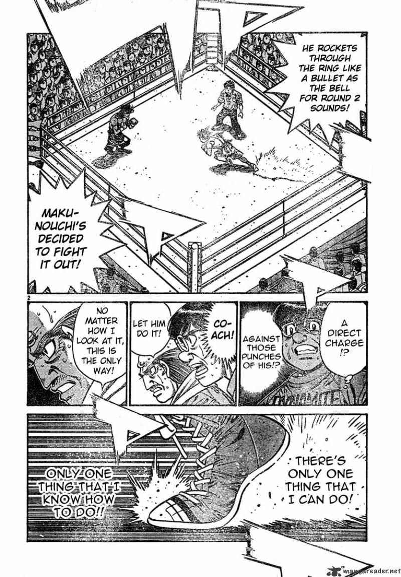 Hajime no Ippo – The First Step chapter 733 page 2
