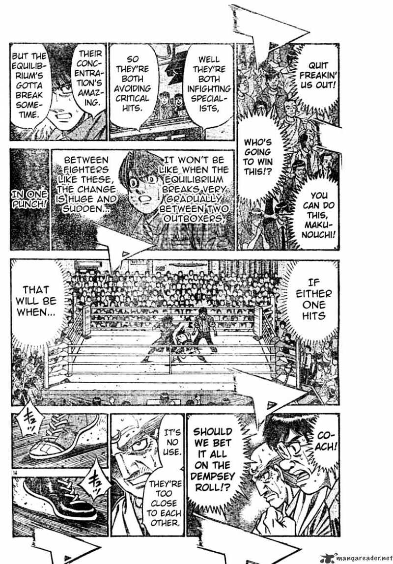 Hajime no Ippo – The First Step chapter 736 page 14