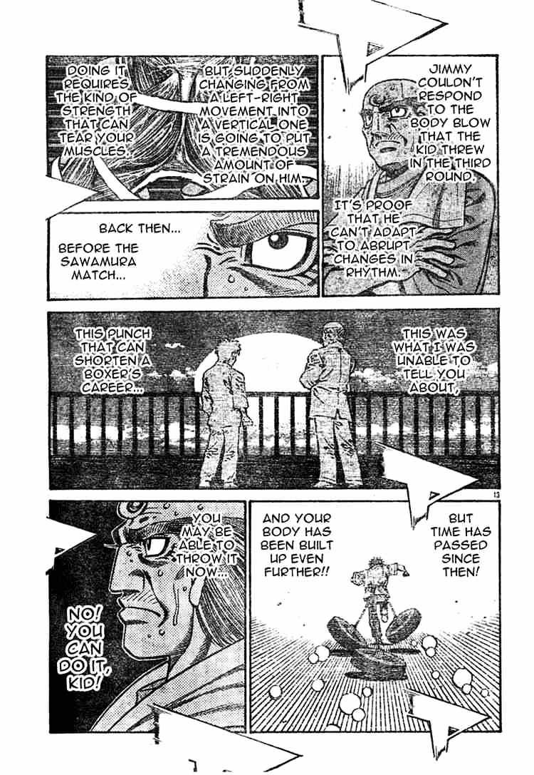 Hajime no Ippo – The First Step chapter 737 page 13