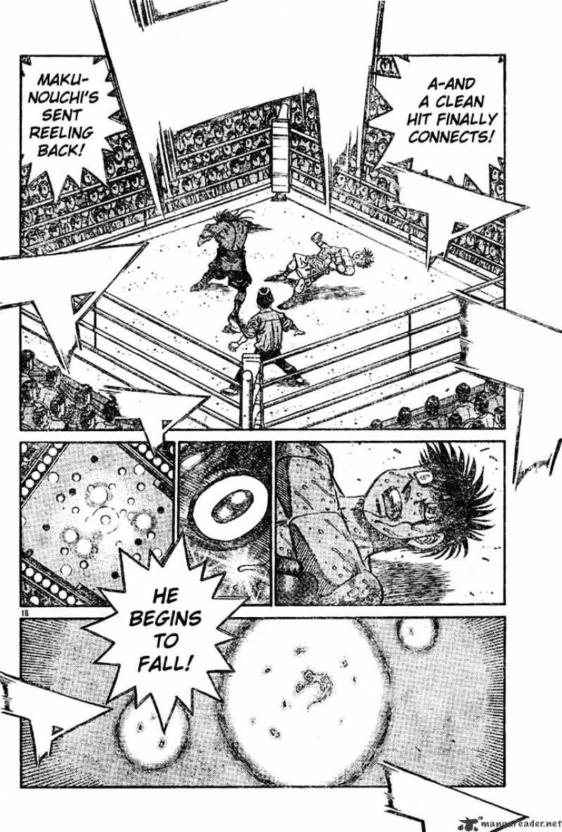 Hajime no Ippo – The First Step chapter 738 page 18