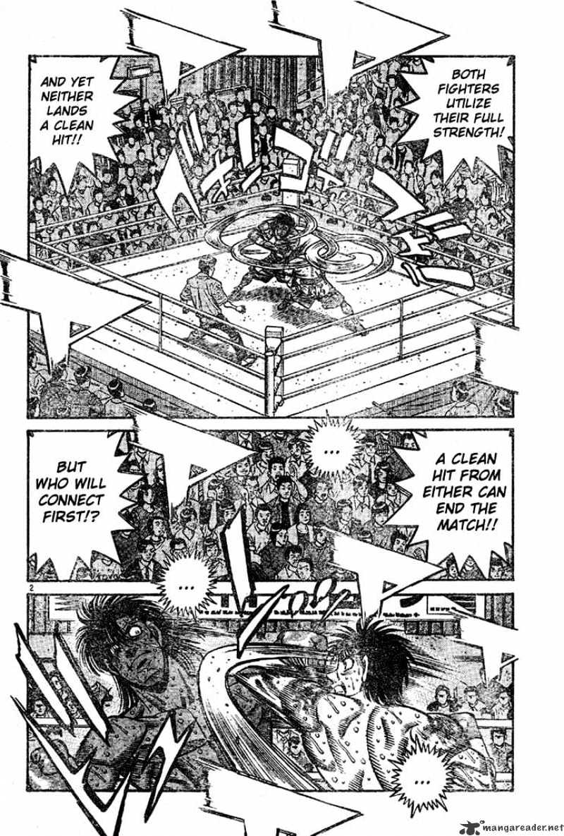 Hajime no Ippo – The First Step chapter 738 page 2