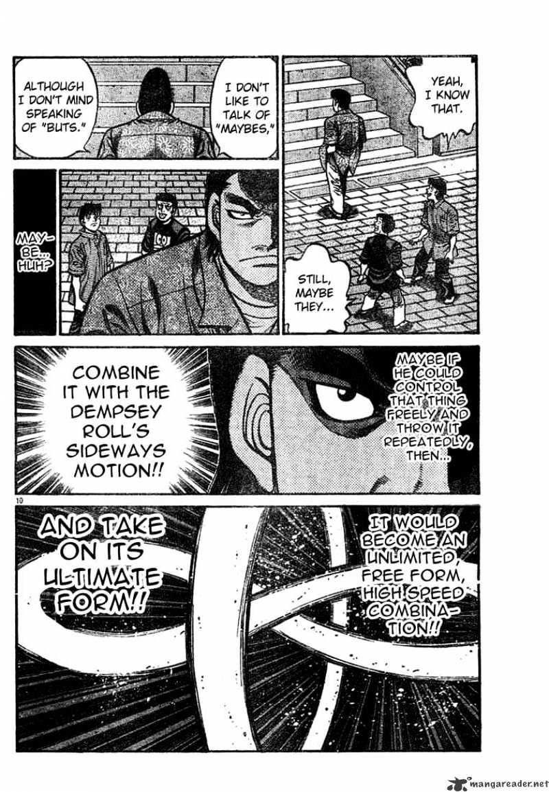 Hajime no Ippo – The First Step chapter 741 page 10