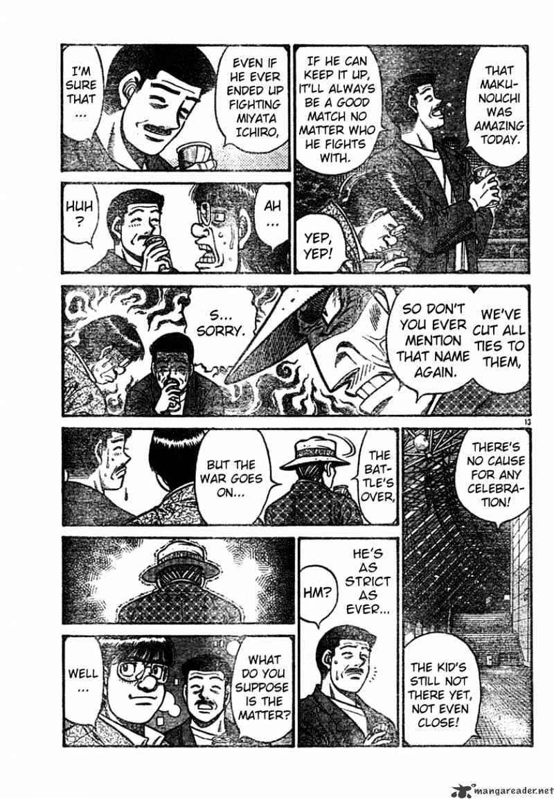 Hajime no Ippo – The First Step chapter 741 page 13