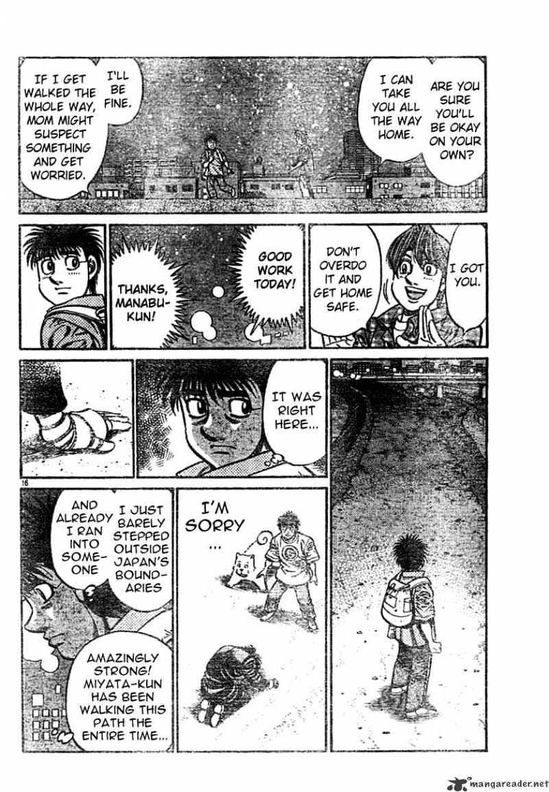 Hajime no Ippo – The First Step chapter 741 page 16