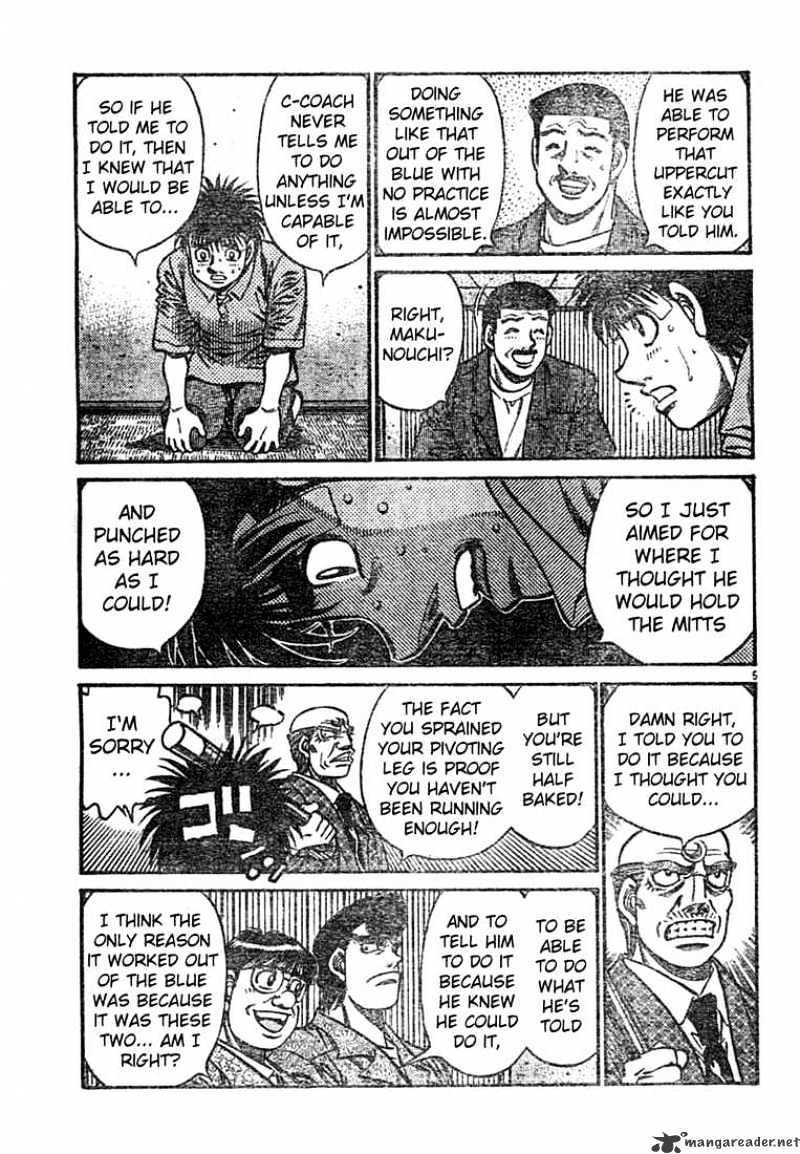 Hajime no Ippo – The First Step chapter 741 page 5