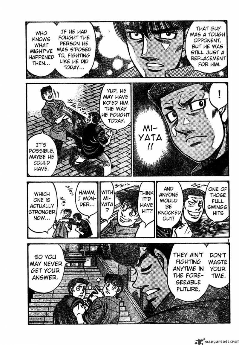Hajime no Ippo – The First Step chapter 741 page 9