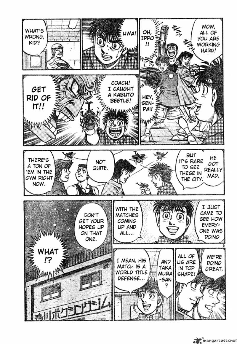 Hajime no Ippo – The First Step chapter 743 page 9