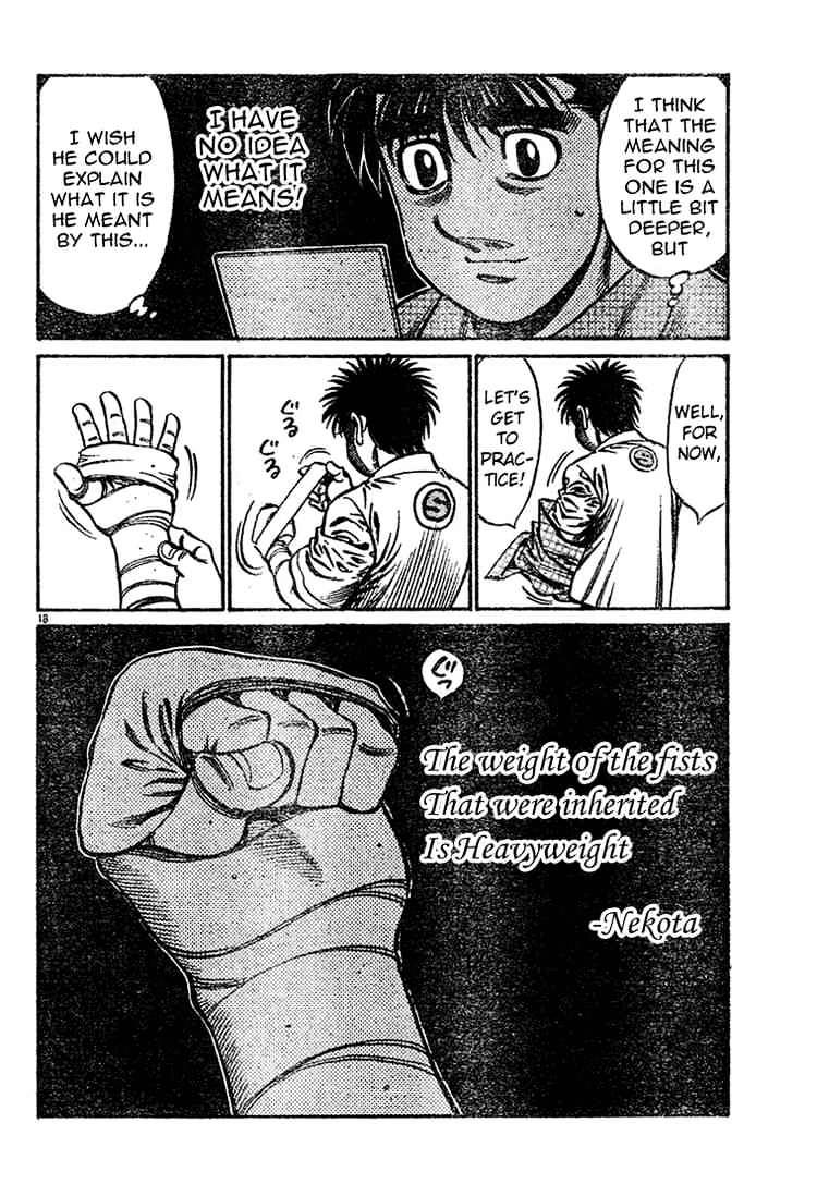 Hajime no Ippo – The First Step chapter 745 page 18