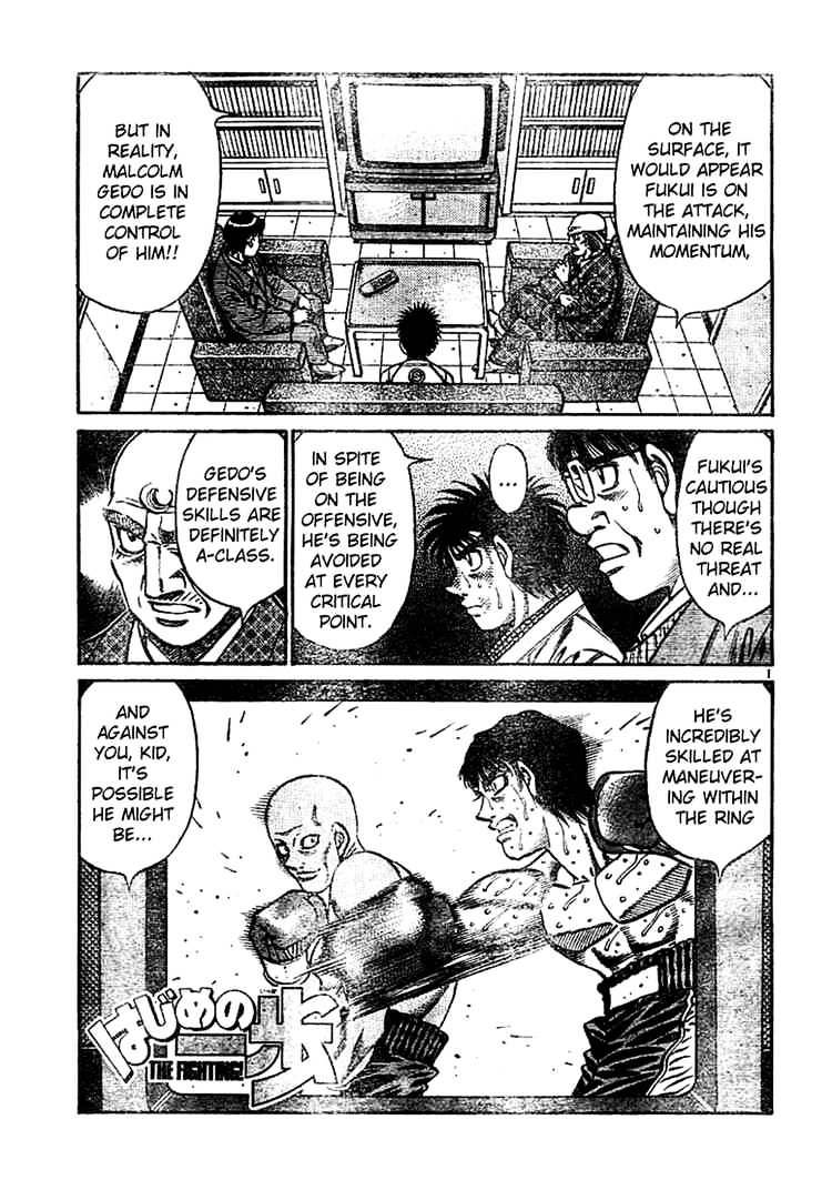 Hajime no Ippo – The First Step chapter 761 page 1