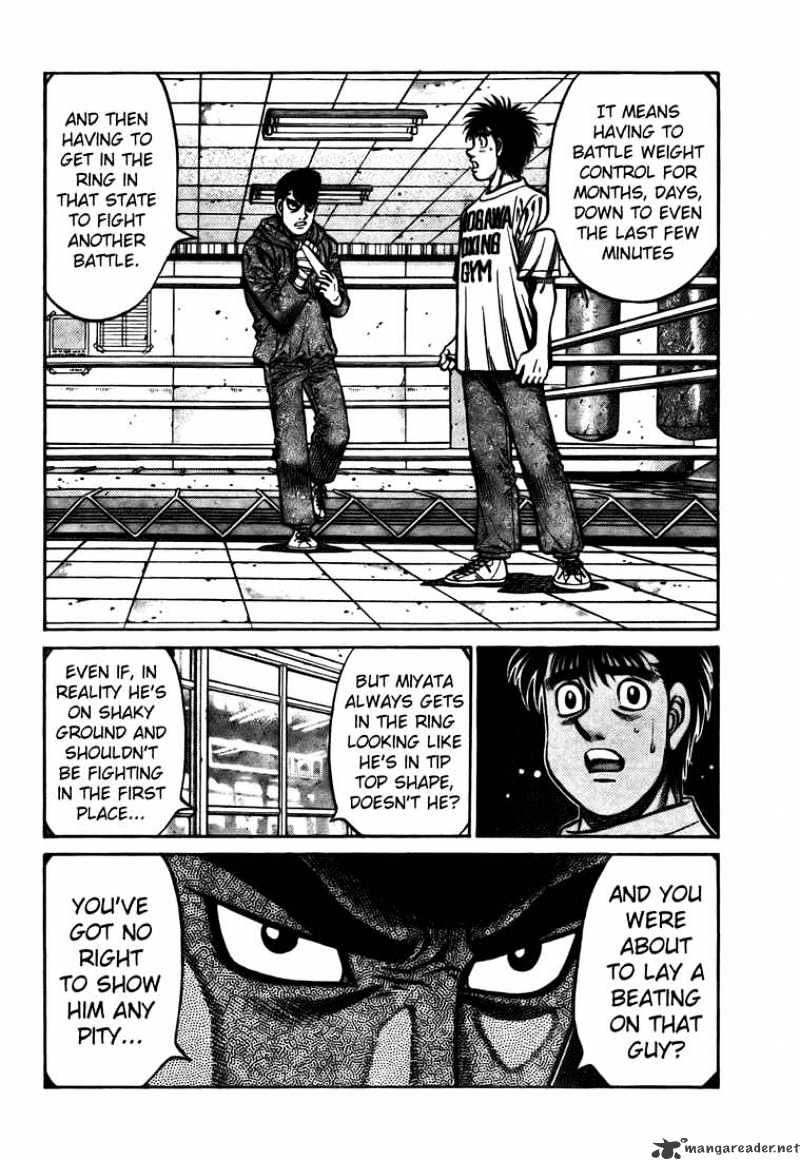 Hajime no Ippo – The First Step chapter 805 page 10