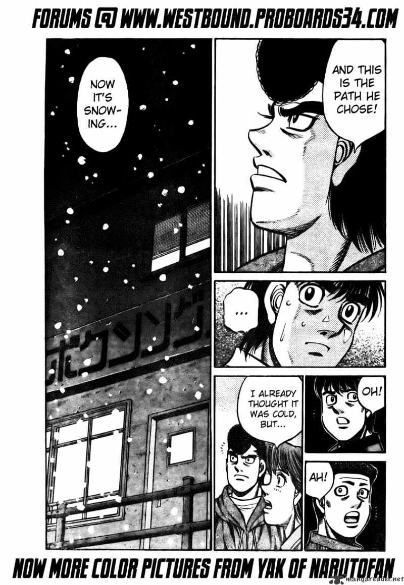 Hajime no Ippo – The First Step chapter 805 page 15