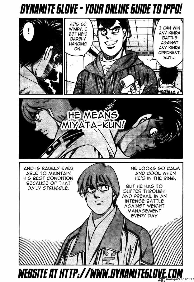 Hajime no Ippo – The First Step chapter 805 page 7