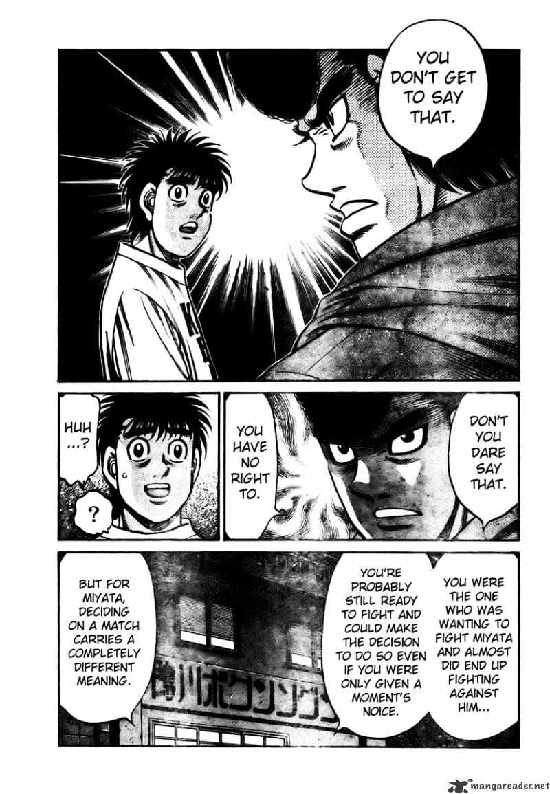 Hajime no Ippo – The First Step chapter 805 page 9