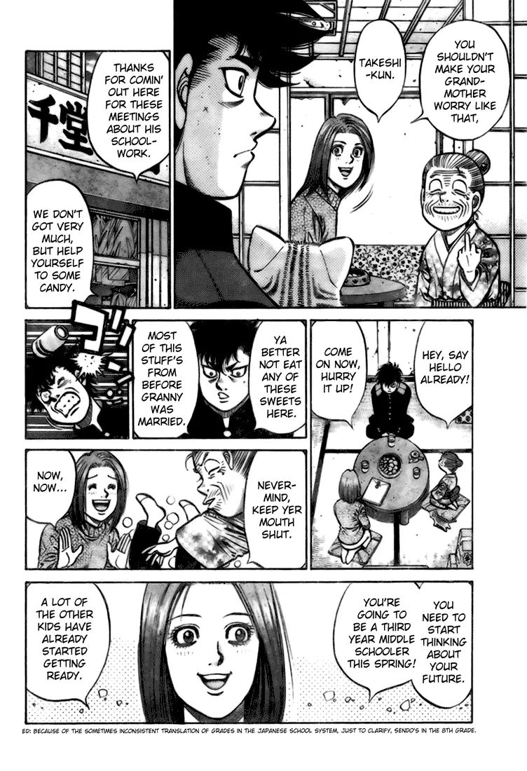 Hajime no Ippo – The First Step chapter 806.5 page 8