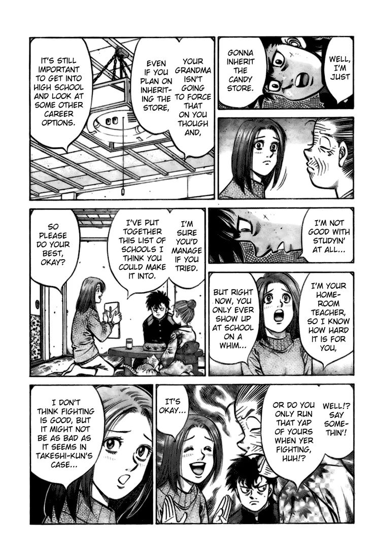 Hajime no Ippo – The First Step chapter 806.5 page 9