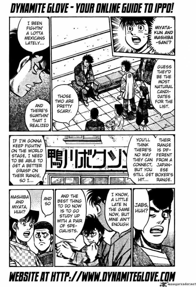 Hajime no Ippo – The First Step chapter 808 page 10