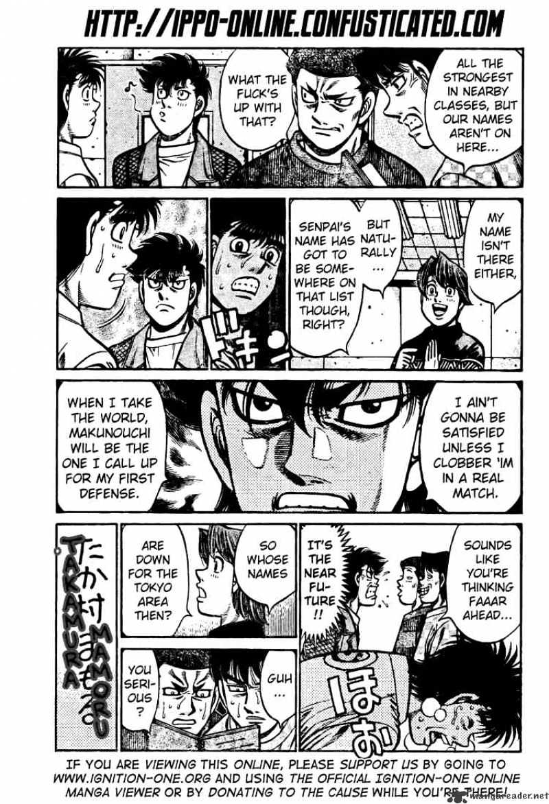 Hajime no Ippo – The First Step chapter 808 page 7