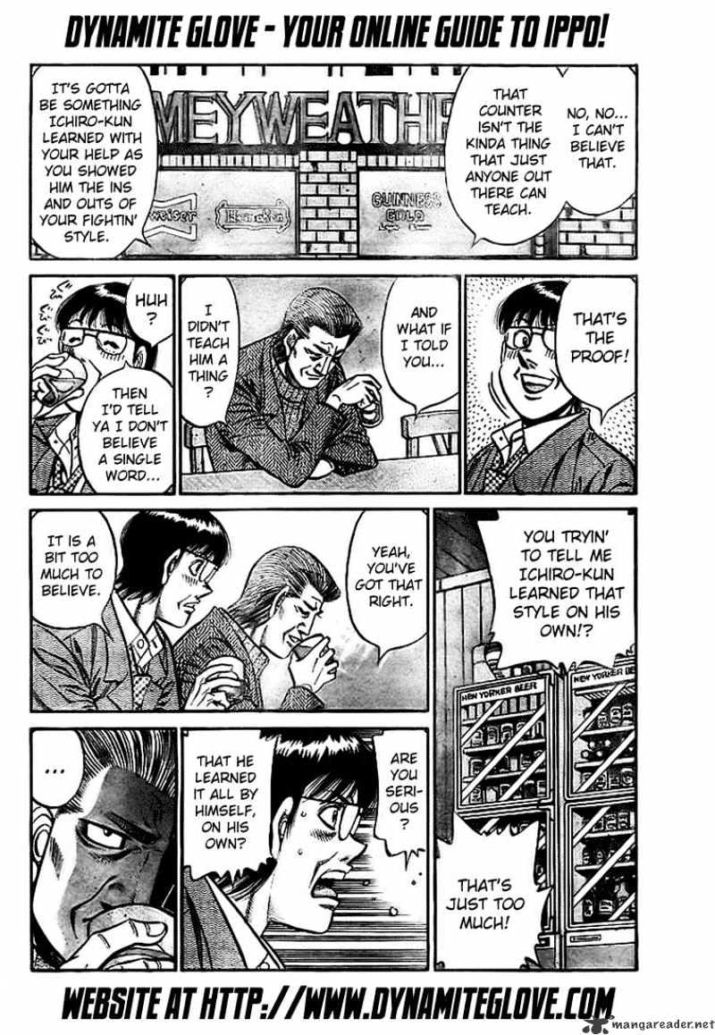 Hajime no Ippo – The First Step chapter 812 page 10