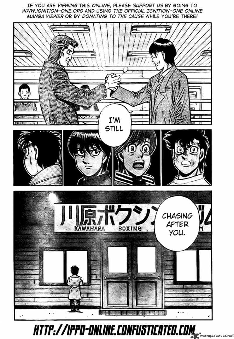 Hajime no Ippo – The First Step chapter 812 page 2