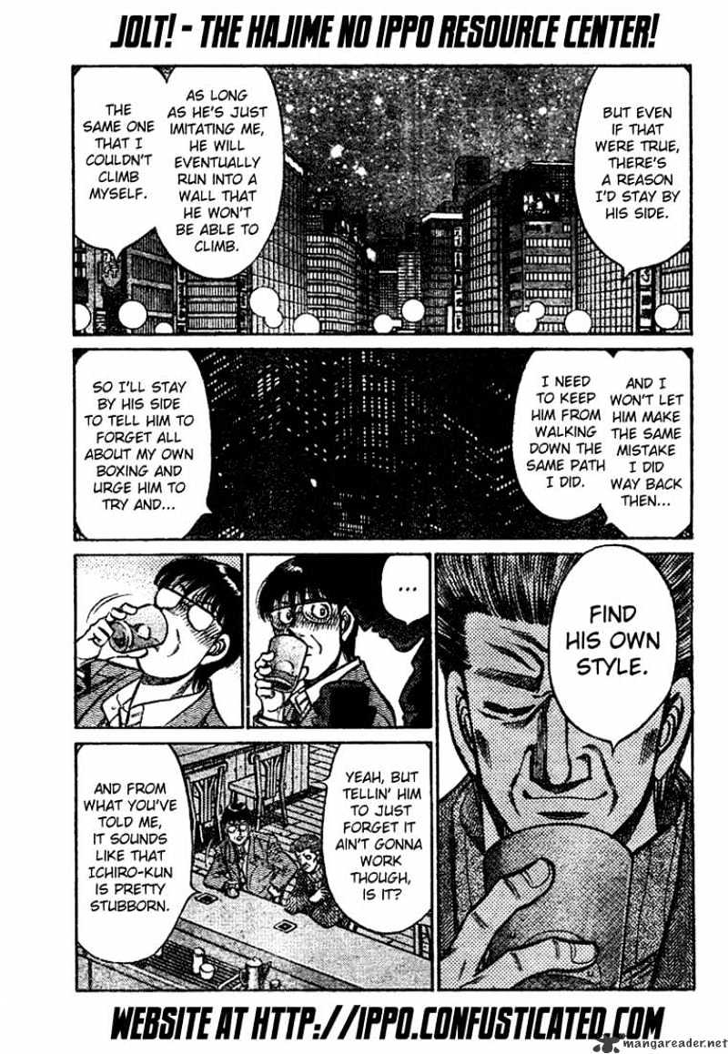 Hajime no Ippo – The First Step chapter 813 page 14